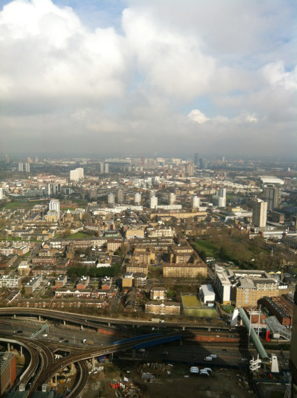 View from Level39 / Canary Wharf